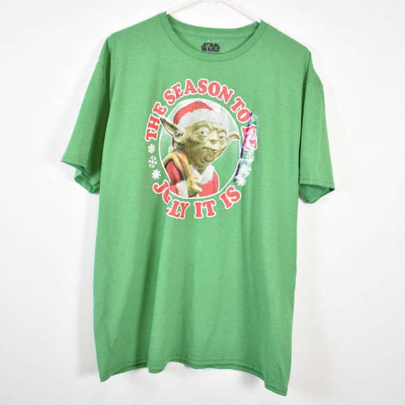 Yoda Christmas t shirt